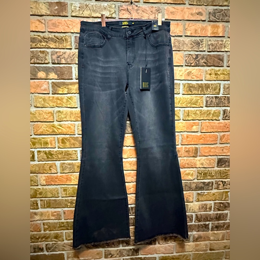 Black Flare Jeans
